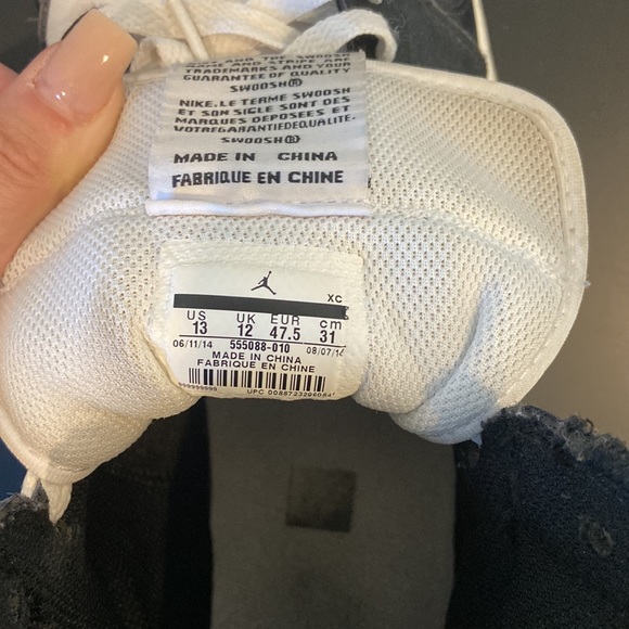 Black & White Jordan retro 1 - Picture 6 of 7
